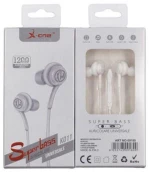 Ενσύρματα Ακουστικά In-Ear X-One K-011 Άσπρα