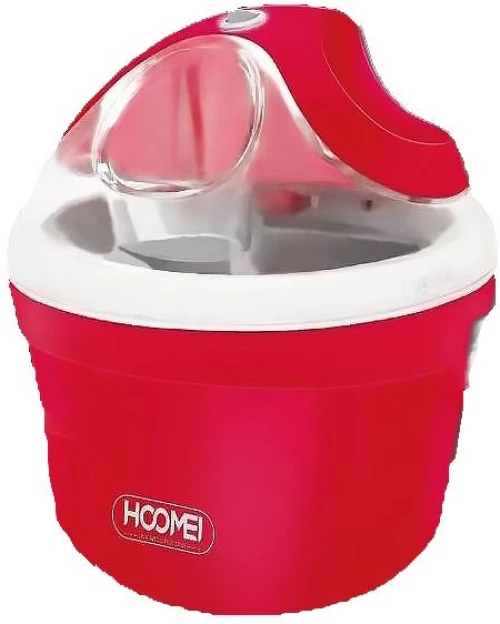 Hoomei HM-6512 Παγωτομηχανή 1.4lt Κόκκινη