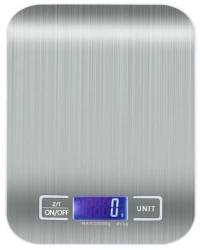 AB76298 Ψηφιακή Ζυγαριά Κουζίνας 1gr/5kg Inox