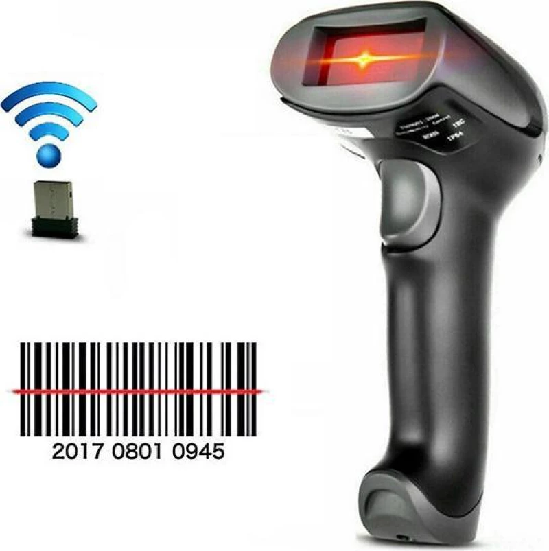 Andowl Scanner Χειρός Ασύρματο με Δυνατότητα Ανάγνωσης 1D Barcodes
