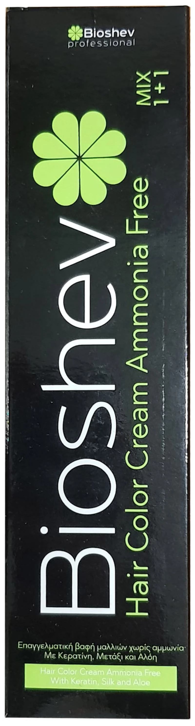 Bioshev Professional Hair Color Cream Ammonia Free 4.0 Καστανό 100ml