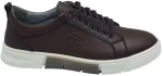 Ανδρικά Δερμάτινα Sneakers - 1177 - Καφέ