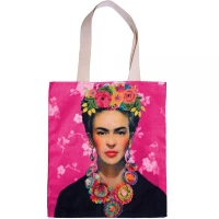 ΤΣΑΝΤΑ FRIDA ΦΟΥΞΙΑ 40X45ΕΚ. ΚΕΝΤΗΜΕΝΗ