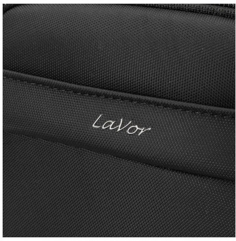 Τσάντα ύφασμα ώμου/χιαστί Lavor 1-715-Μαύρο