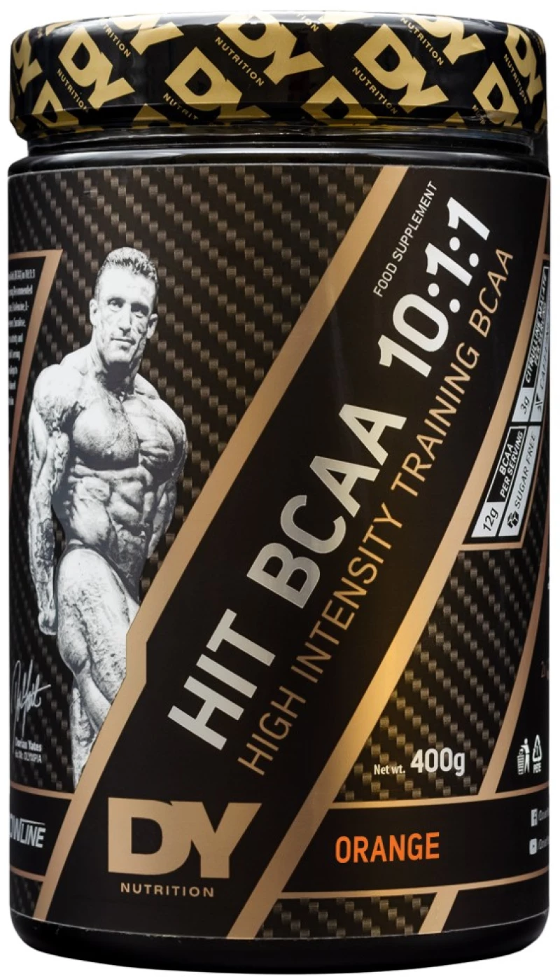 Dorian Yates Nutrition ShadowLine High Intensity Training BCAA 10:1:1 Powder [400 Γραμμάρια] Πορτοκάλι