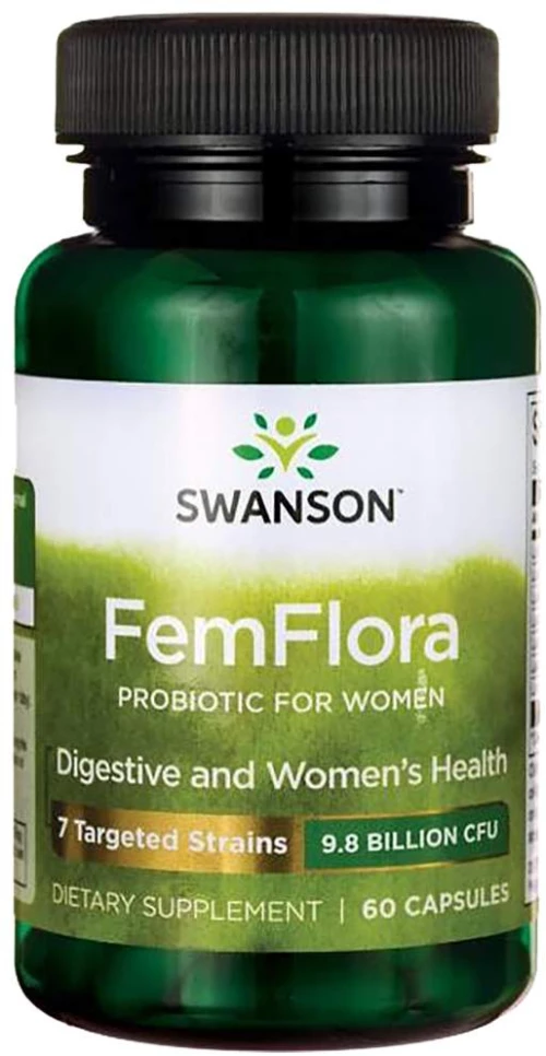 Swanson FemFlora Feminine Probiotic Formula [60 Κάψουλες]