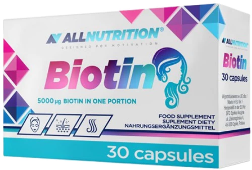 AllNutrition Biotin 5000 mcg [30 Κάψουλες]