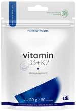 Nutriversum D3 + K2 Vitamin [60 Κάψουλες]