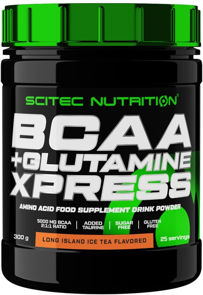 Scitec Nutrition BCAA 2:1:1 + L-Glutamine Xpress Powder [300 Γραμμάρια] Long Island
