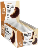 Born Winner Deluxe 27% High Protein Cookie [12 x 75 Γραμμάρια] Μπισκότα με κρέμα