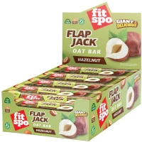 Fit Spo FlapJack - Energy Oat Bar [12 x 80 Γραμμάρια] Φουντούκι