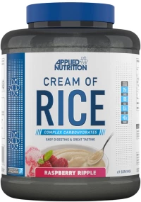 Applied Nutrition Cream of Rice | Easy Digesting & Great Tasting Complex Carbohydrates [2000 Γραμμάρια] Raspberry Ripple