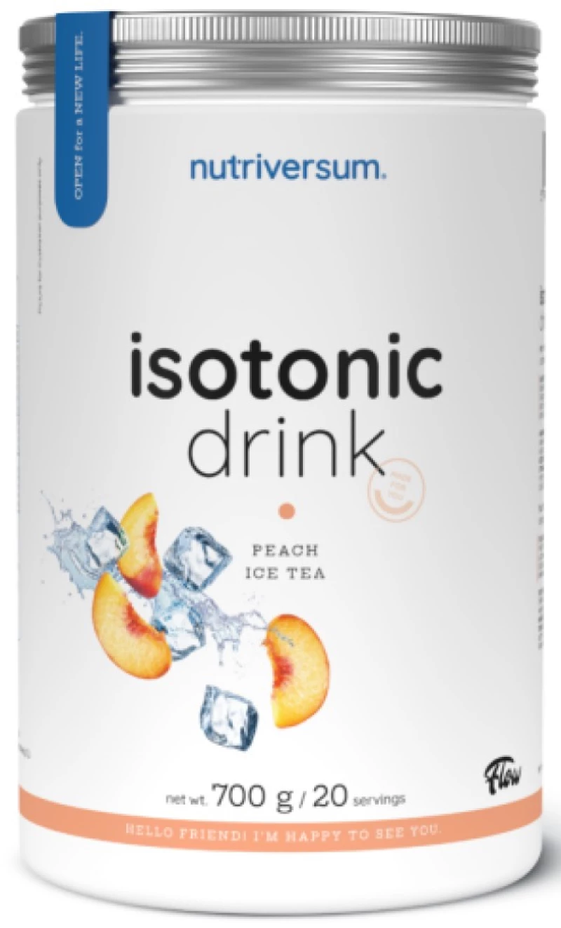 Nutriversum Isotonic Drink [700 Γραμμάρια] Κρύο τσάι ροδάκινο