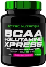 Scitec Nutrition BCAA 2:1:1 + L-Glutamine Xpress Powder [600 Γραμμάρια] Τσίχλα