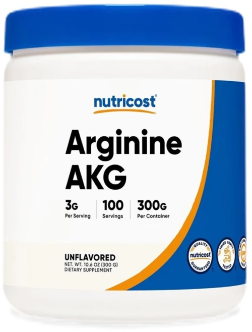 Nutricost Arginine | AKG [300 Γραμμάρια]