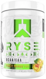 RYSE BCAA + EAA | with Electrolytes & Coconut Water [357~378 Γραμμάρια] Φράουλα ανανά