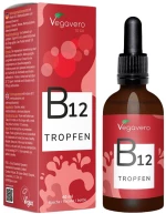 Vegavero Vitamin B12 Drops 500 mcg | with Methylcobalamin & Adenosylcobalamin [60 ml]