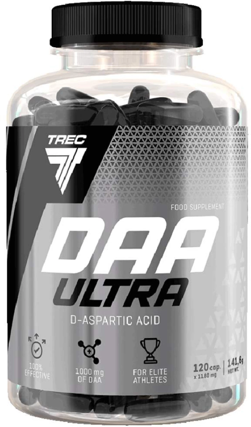 Trec Nutrition DAA Ultra (D-Aspartic Acid) 1000 mg [120 Κάψουλες]