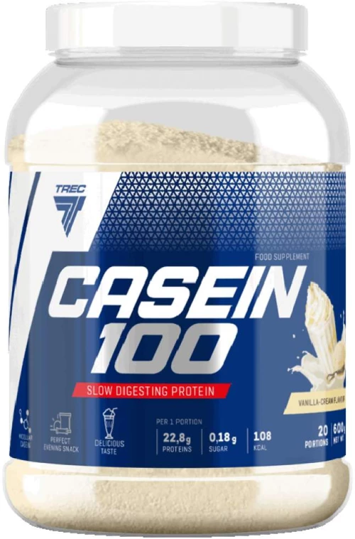 Trec Nutrition Casein 100 [600 Γραμμάρια] Σοκολάτα
