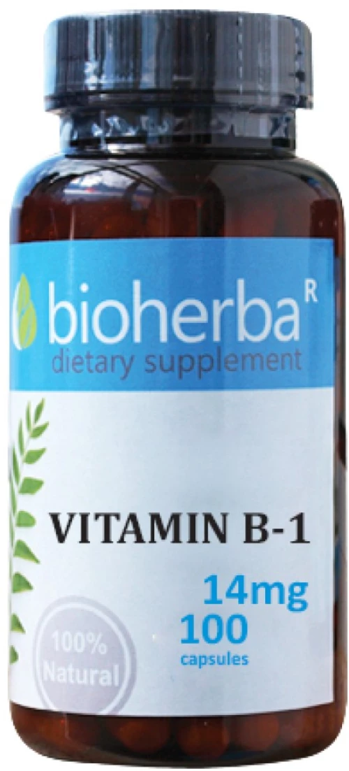 Bioherba Vitamin B1 14 mg [100 Κάψουλες]