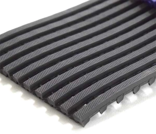 Πλαστικό Δάπεδο Crossmat Grey με το μέτρο φάρδος: 120cm