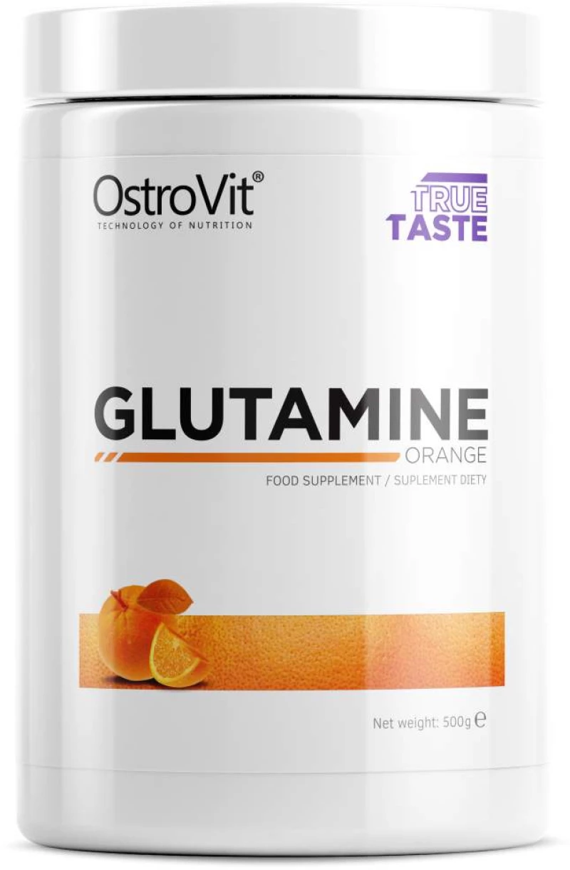OstroVit Pure L-Glutamine Powder [500 Γραμμάρια] Πορτοκάλι