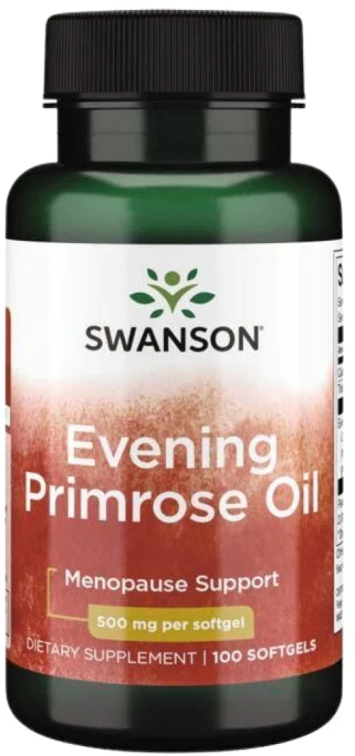 Swanson Evening Primrose Oil 500 mg [100 Softgels]