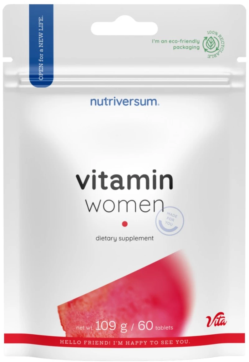 Nutriversum Vitamin Women | Dedicated to Women [60 Ταμπλέτες]