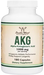 Double Wood Supplements AKG | Alpha Ketoglutaric Acid 1000 mg [180 Κάψουλες]
