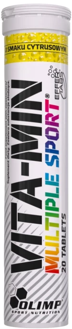 Olimp Sport Nutrition Vita-Min Multiple Sport | Effervescent [20 Αναβράζων δισκία] Κίτρο
