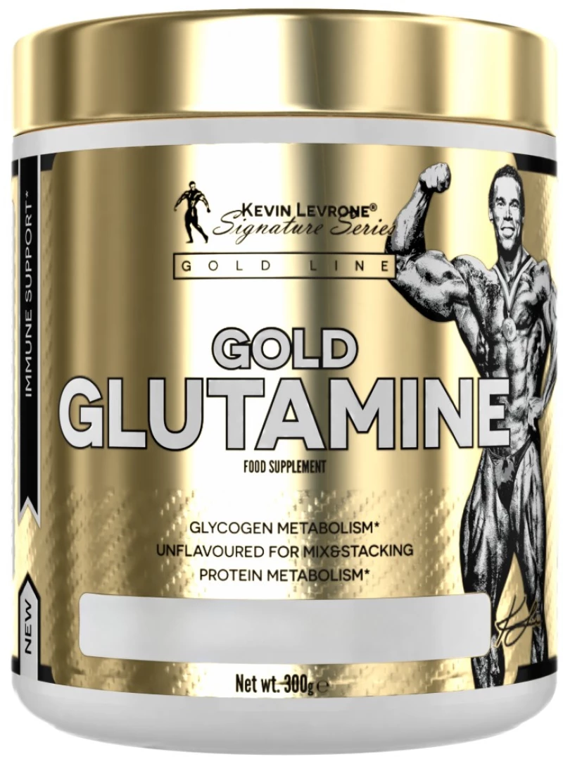 Kevin Levrone Gold Line L-Glutamine Powder [300 Γραμμάρια] Χωρίς γεύση