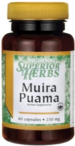 Swanson Muira Puama 250 mg | 10:1 Extract [60 Κάψουλες]