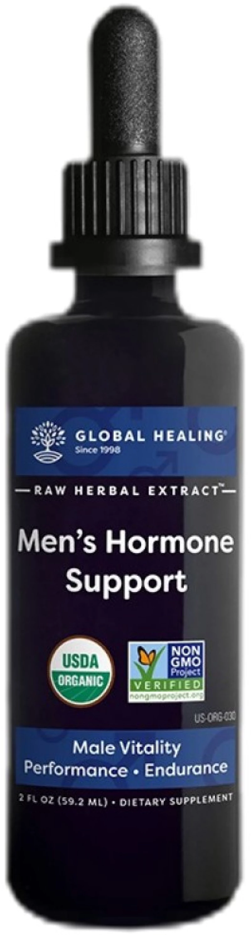 Global Healing Men’s Hormone Support [59.2 ml]