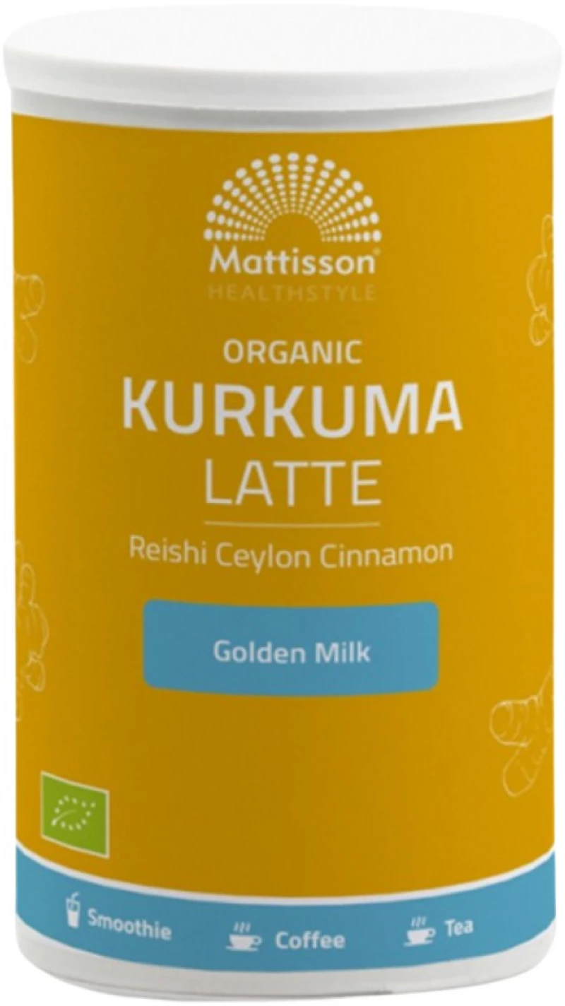 Mattisson Healthstyle Organic Turmeric Latte | Reishi & Ceylon Cinnamon [160 Γραμμάρια]