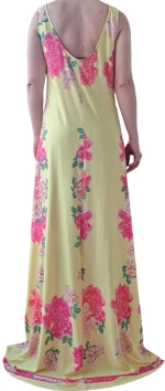 ΦΟΡΕΜΑ FLORAL ΚΙΤΡΙΝΟ