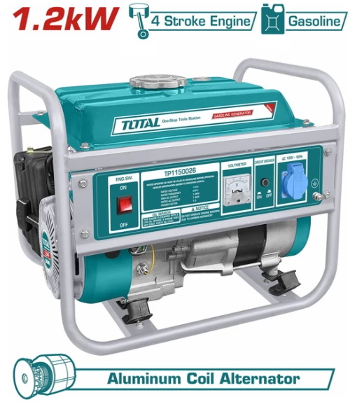 TOTAL ΗΛΕΚΤΡΟΓΕΝΝΗΤΡΙΑ ΒΕΝΖ. 1.200W TP1150026