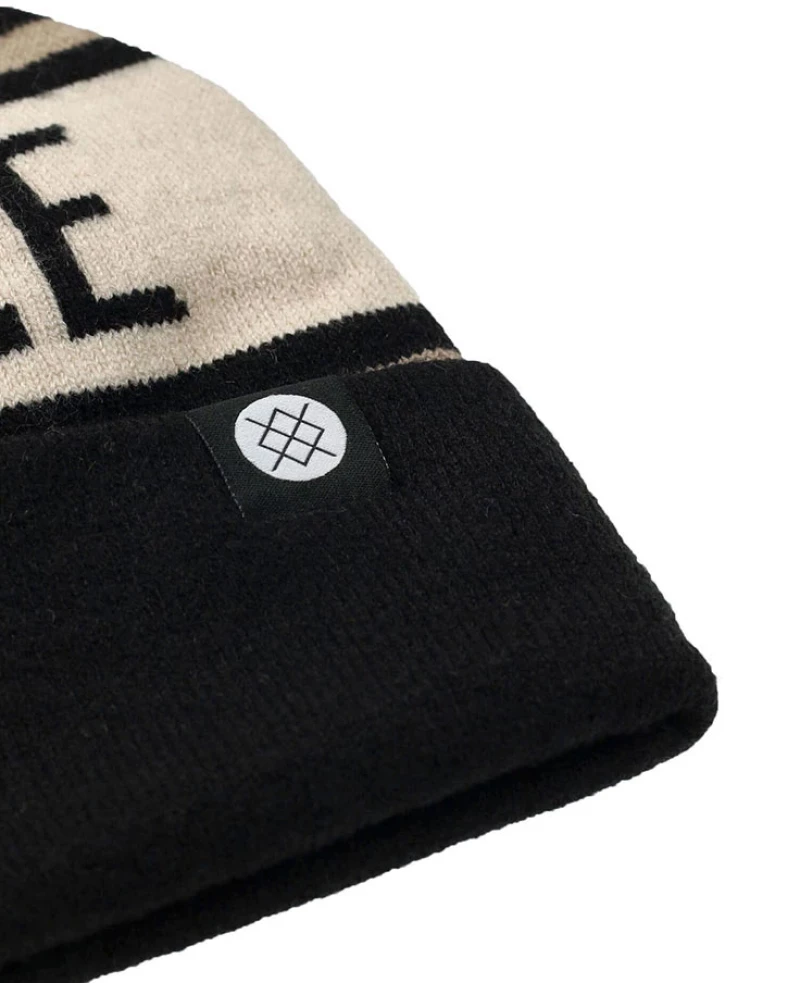 Stance OG Pom Beanie Black White