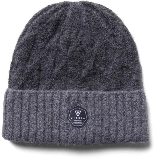 Vissla Caverns Eco Beanie Charcoal