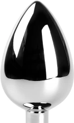 Purple Medium Metallic Anal Plug