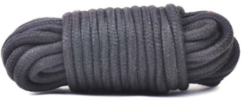 10 M Black Bondage Rope