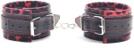 Red Leopard Handcuffs