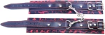 Red Leopard Handcuffs