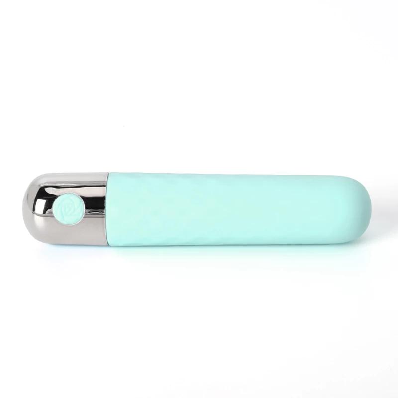 3.8" Green 10-Speed USB Silicone Vibrator