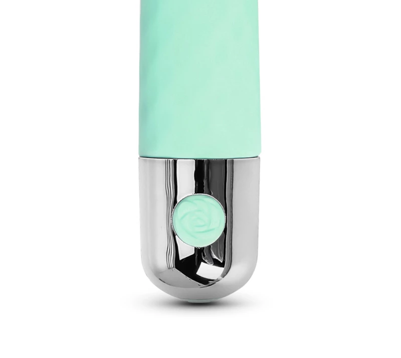 3.8" Green 10-Speed USB Silicone Vibrator