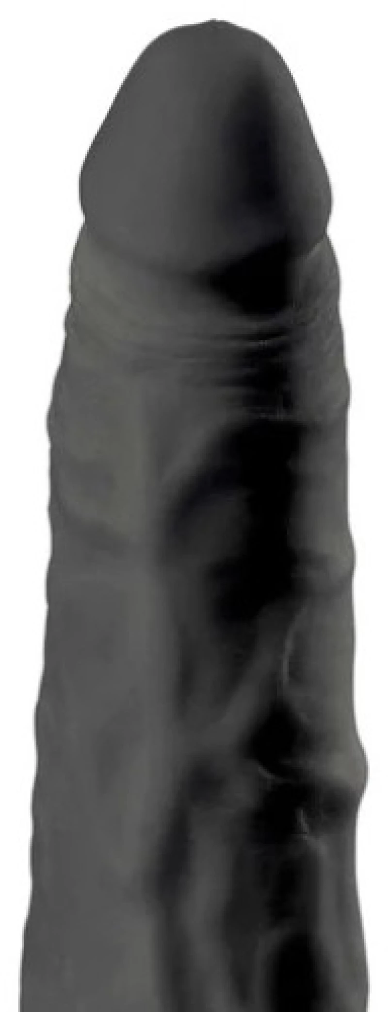 TOYBOY BARAK Realistic suctioned dildo Vibrator BLACK 22.5 X 4.3