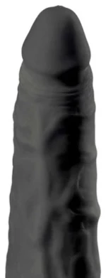 TOYBOY BARAK Realistic suctioned dildo Vibrator BLACK 22.5 X 4.3