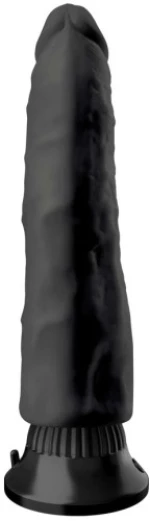 TOYBOY BARAK Realistic suctioned dildo Vibrator BLACK 22.5 X 4.3