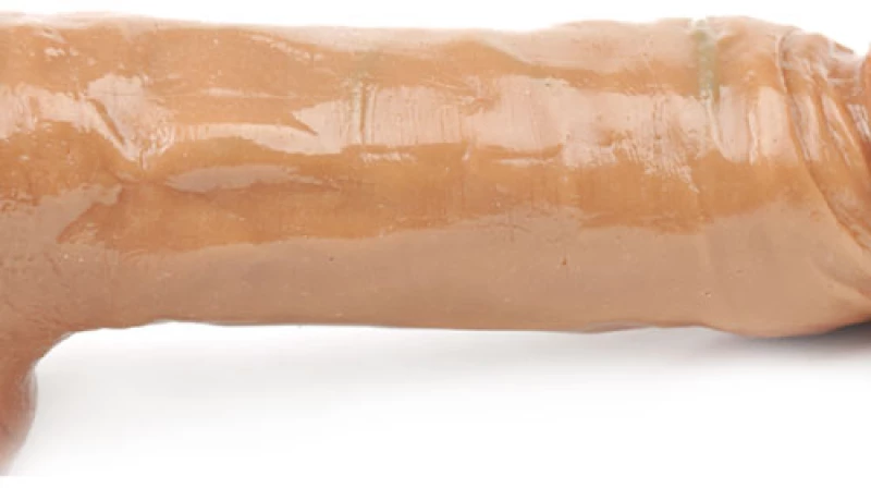 Multi-Speed Realistic Dildo Vibrator Brown