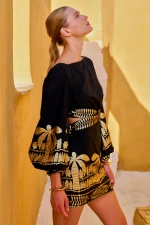 Φόρεμα Μίνι Μαύρο Lace