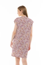 Γυναικείο Νυχτικό Pink Label - Εμπριμέ Print - Αμάνικο